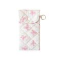 Patterned Quilted Eyeglass Protective Case