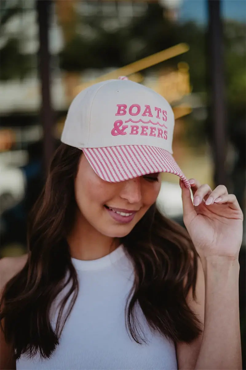 Boats & Beers Two-Toned Trucker Hats