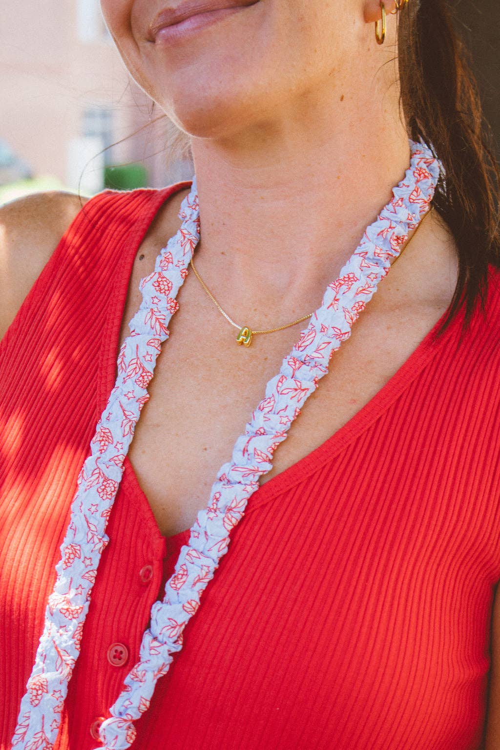 Hydrangea Lanyard