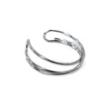 Cleo Crossover Cuff Bangle Bracelet - WATERPROOF