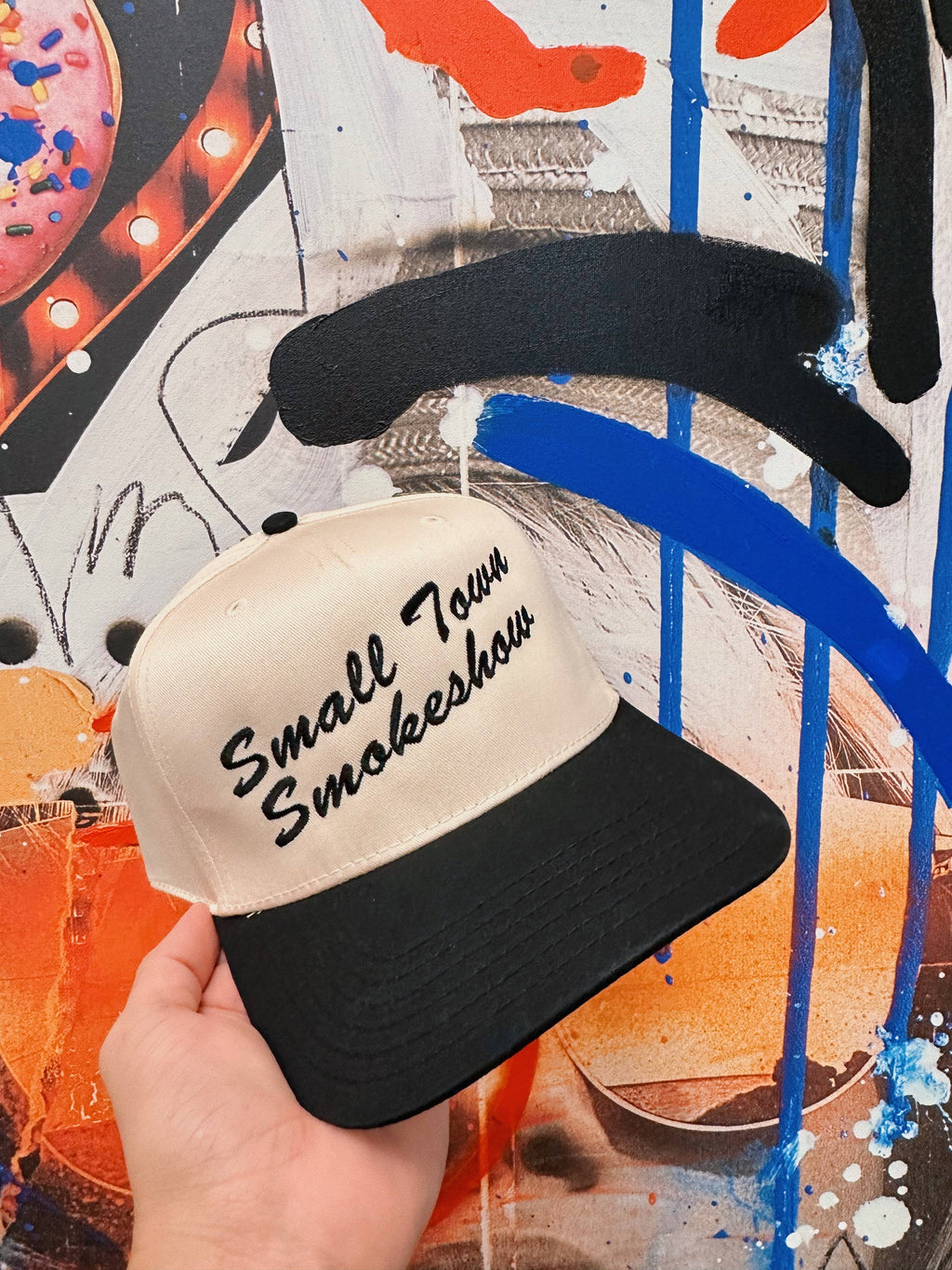 Small Town Smokeshow Embroidery Hat