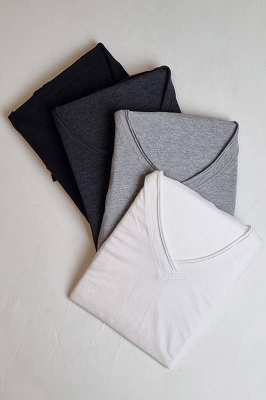 Raw Edge Long Sleeves