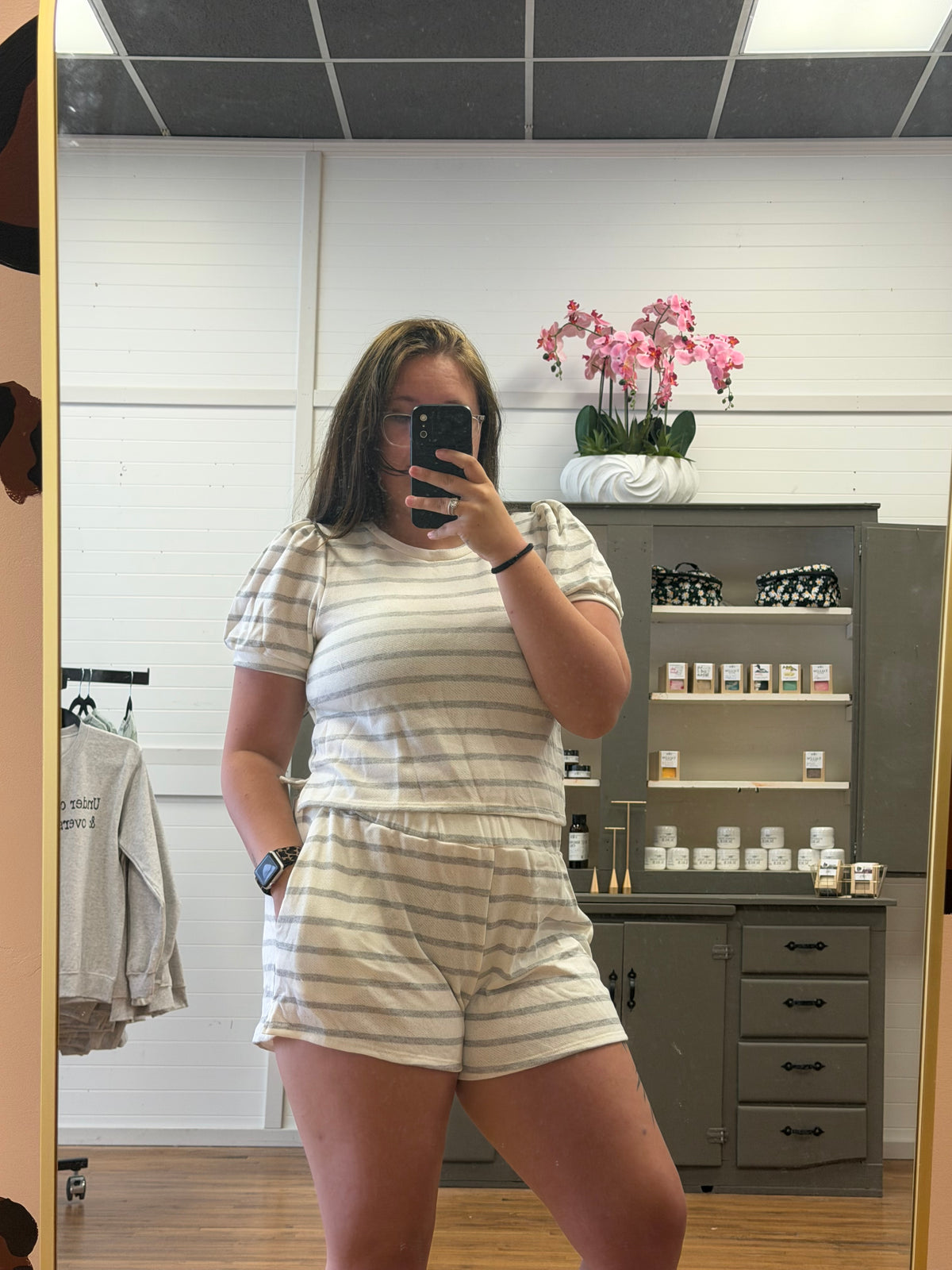 Striped Lounge Set