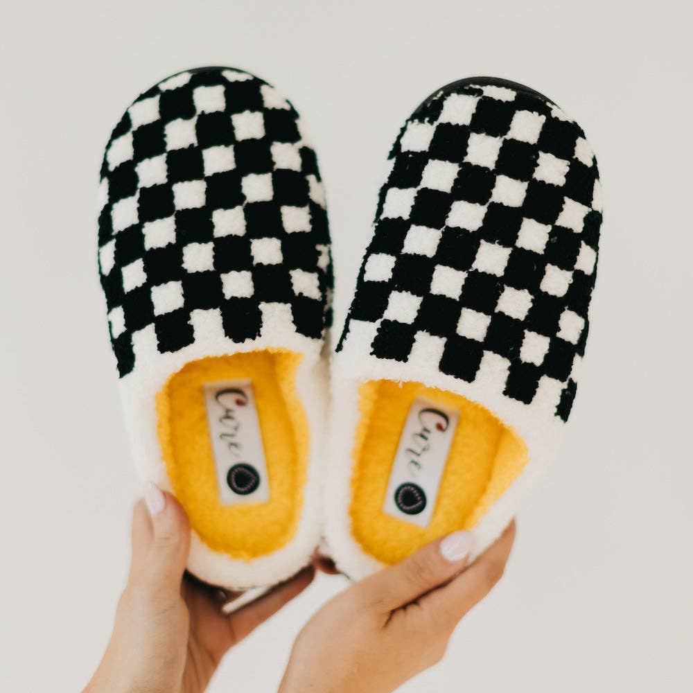 Beyond Type 1 Checkered Slippers