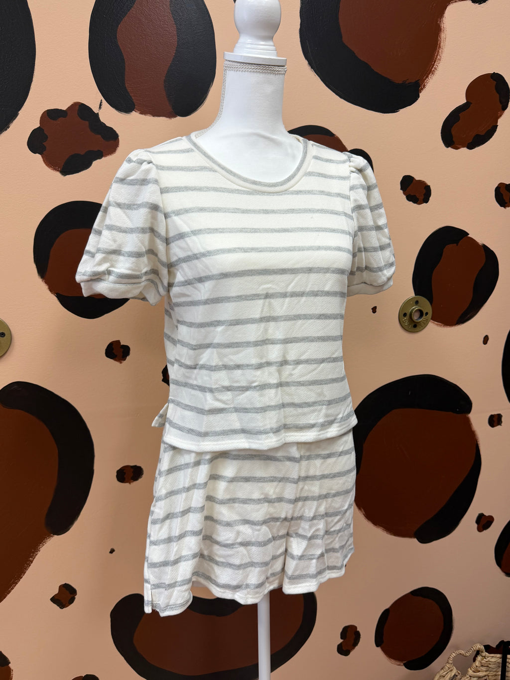 Striped Lounge Set