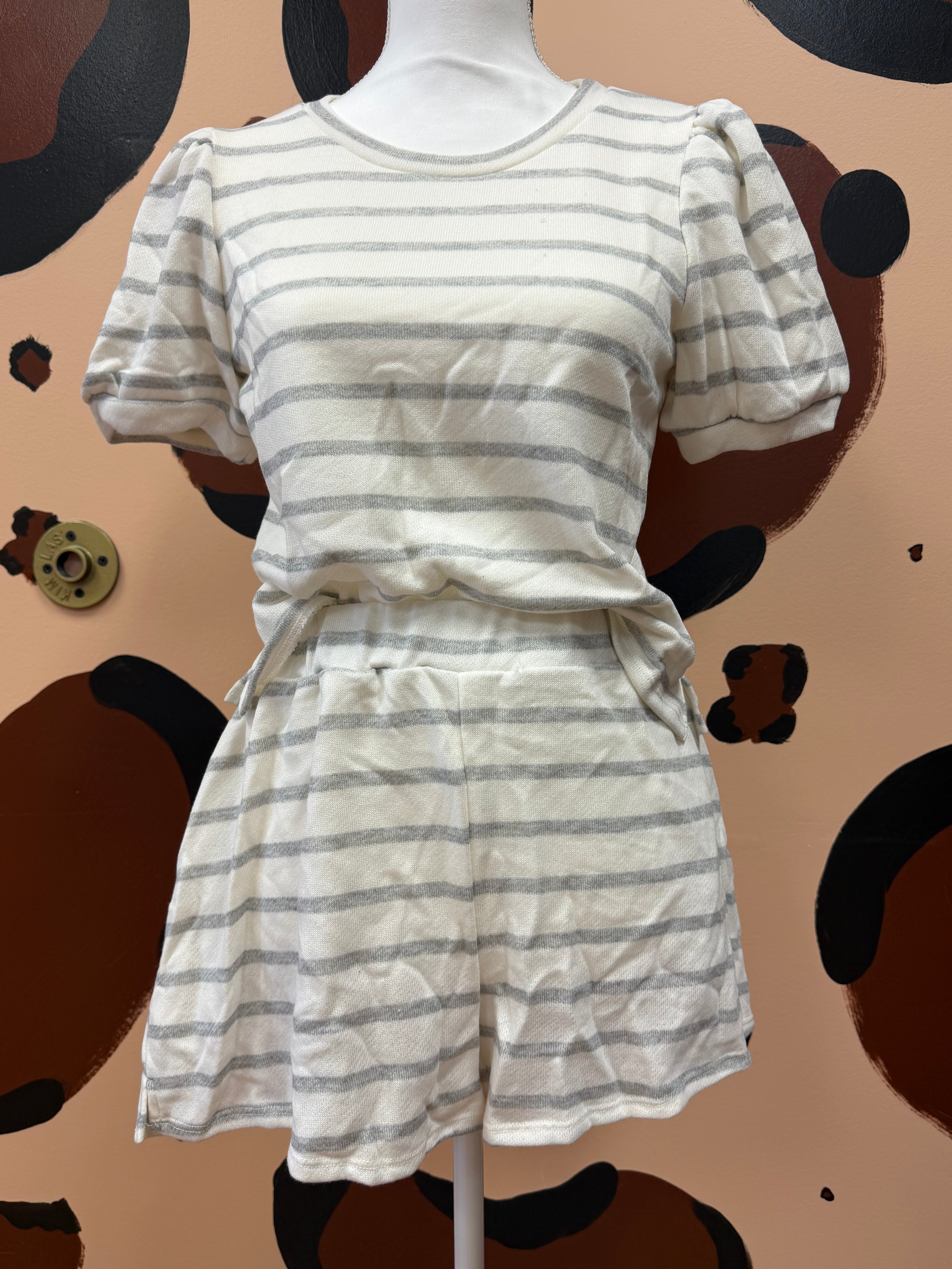 Striped Lounge Set