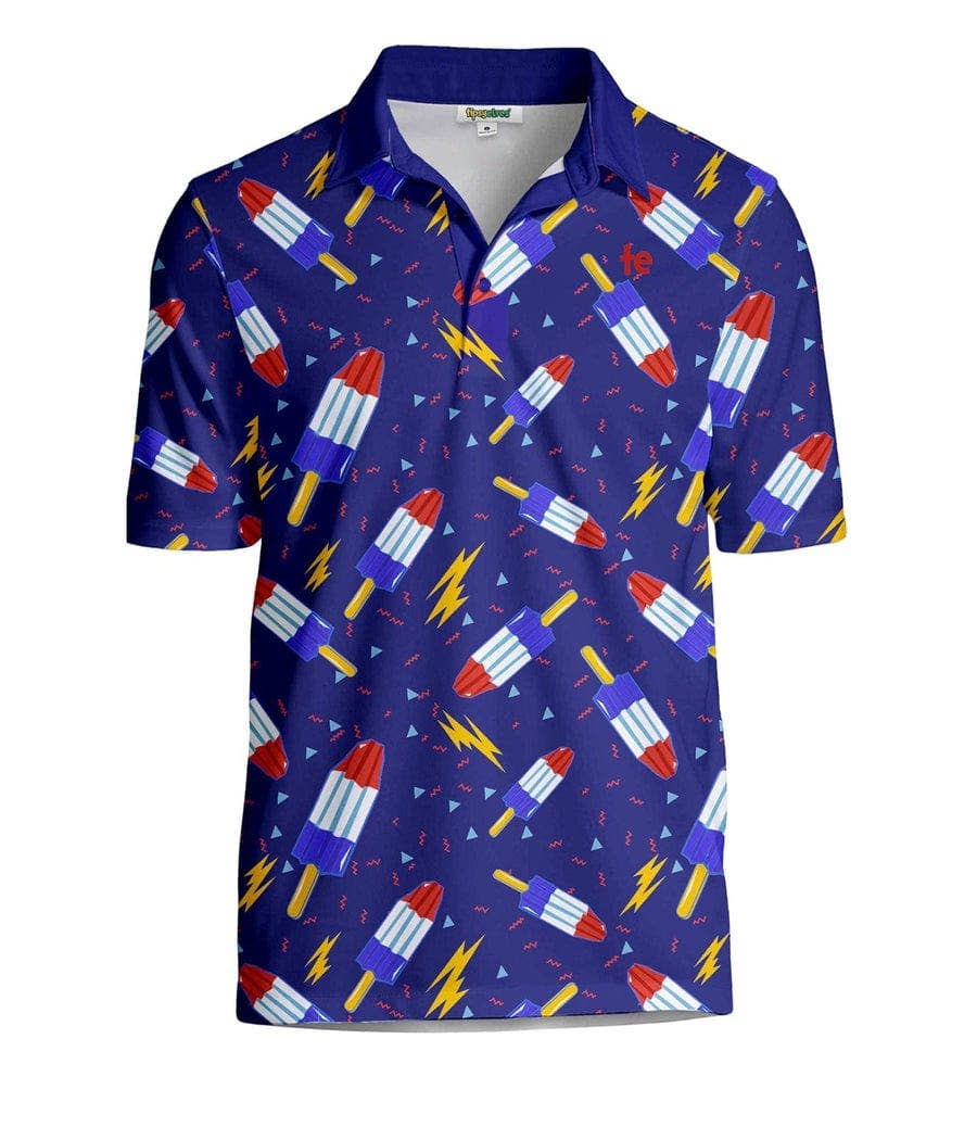 Patriotic USA Men's Golf Polo