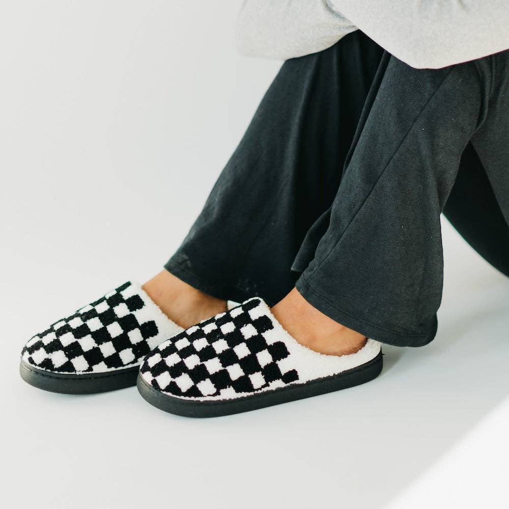 Beyond Type 1 Checkered Slippers
