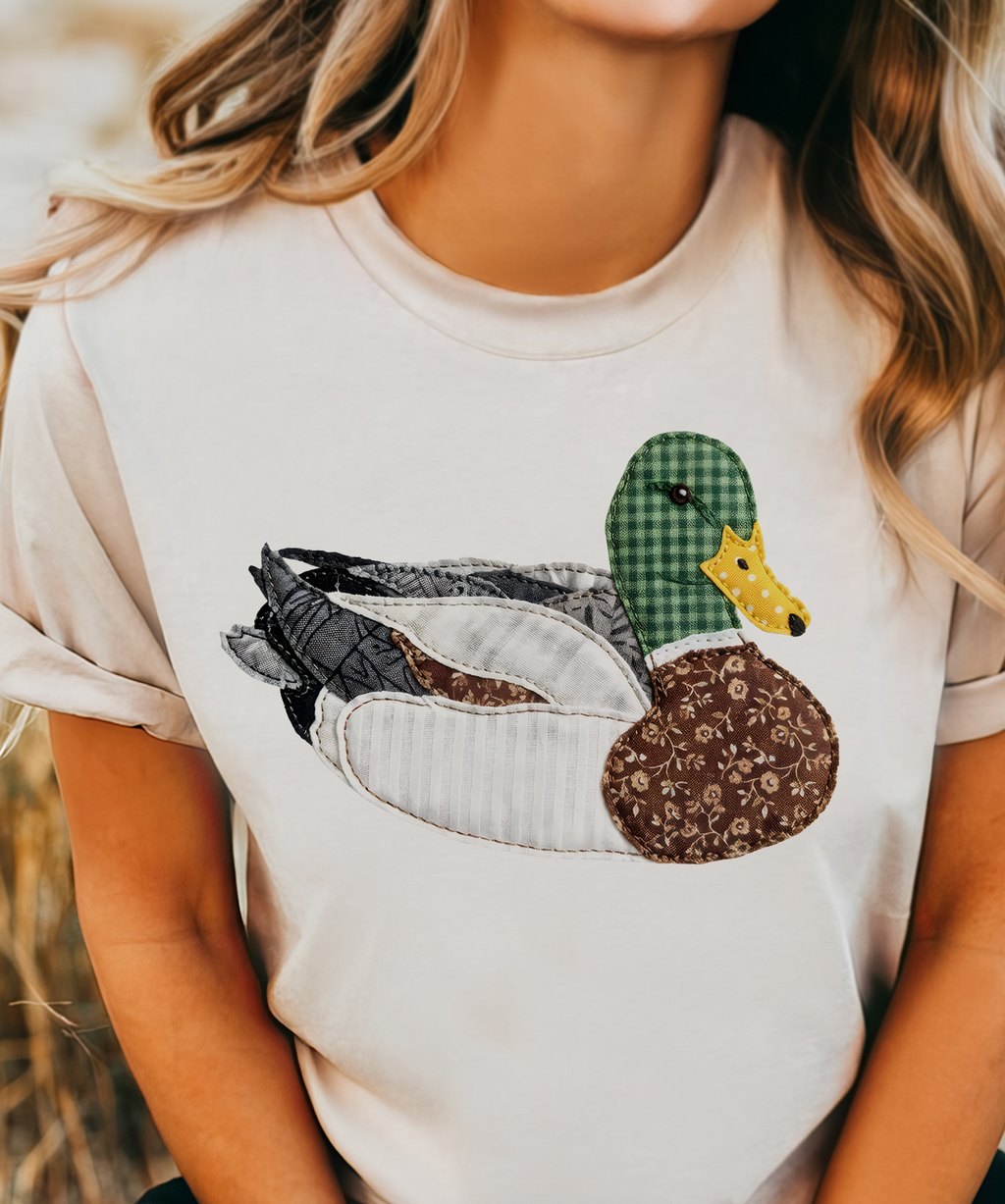 Grannys Patchwork Mallard- Sweatshirts