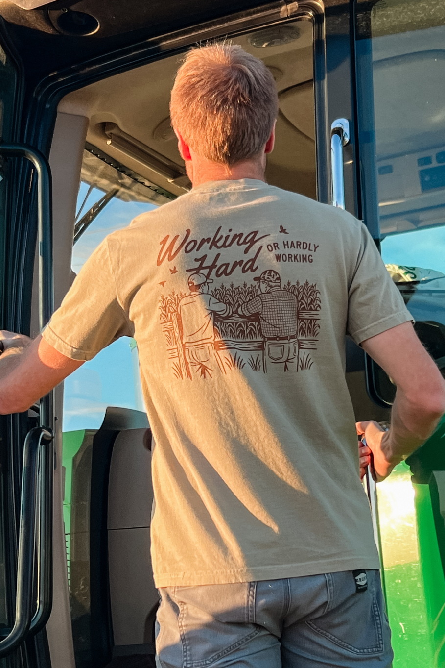 Working Hard or Hardly Working Graphic Tee