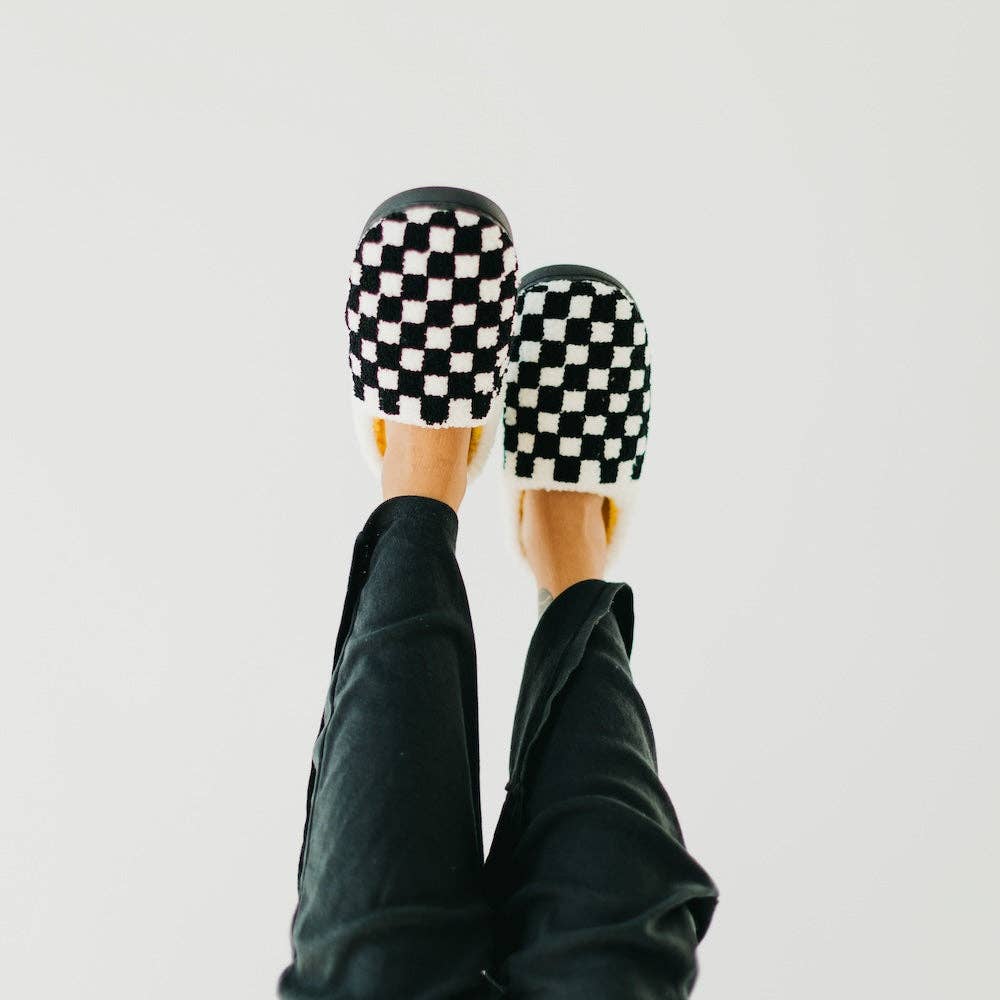Beyond Type 1 Checkered Slippers