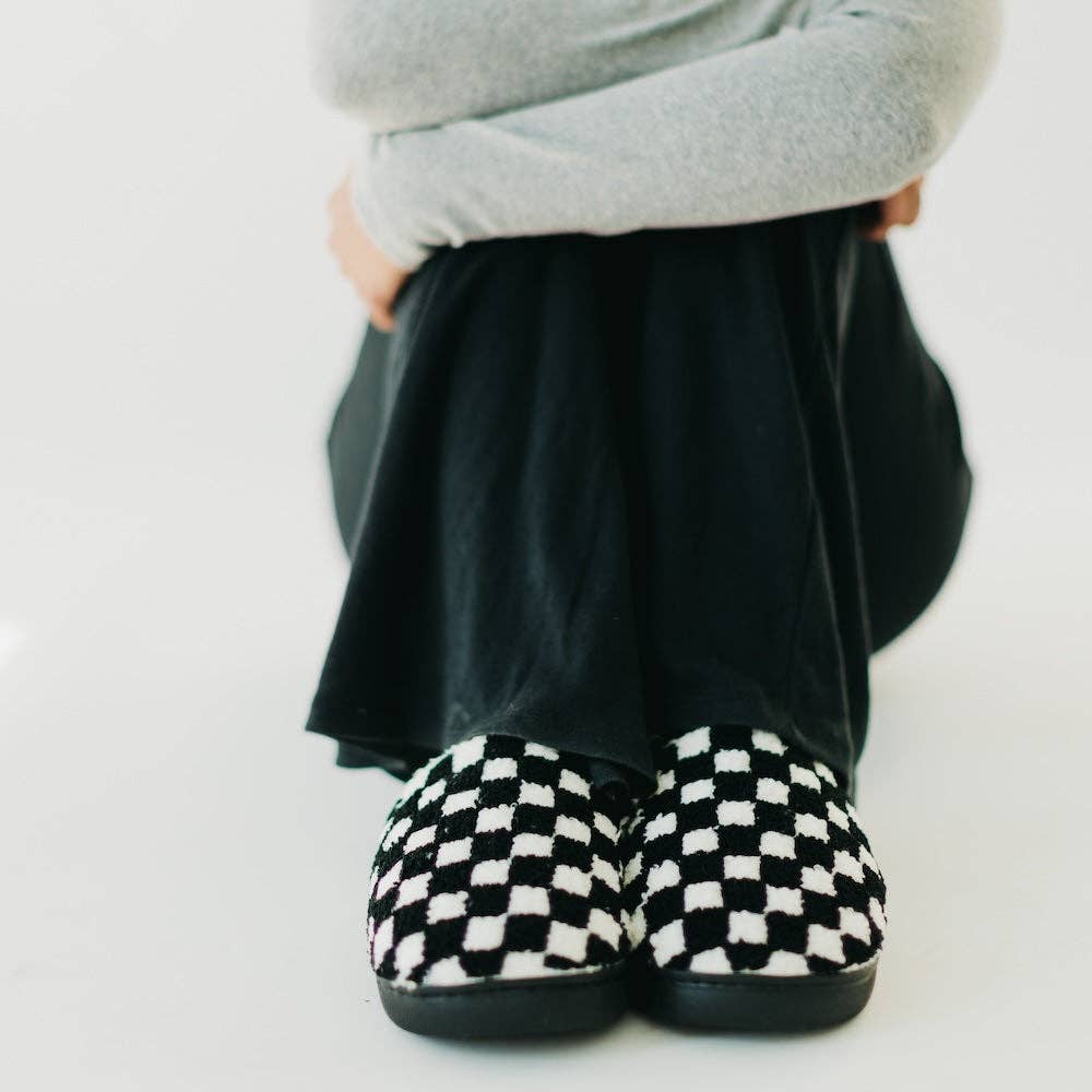 Beyond Type 1 Checkered Slippers